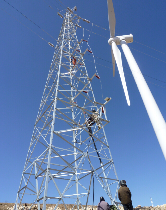 寧武風(fēng)電工程施工手扳葫蘆使用案例